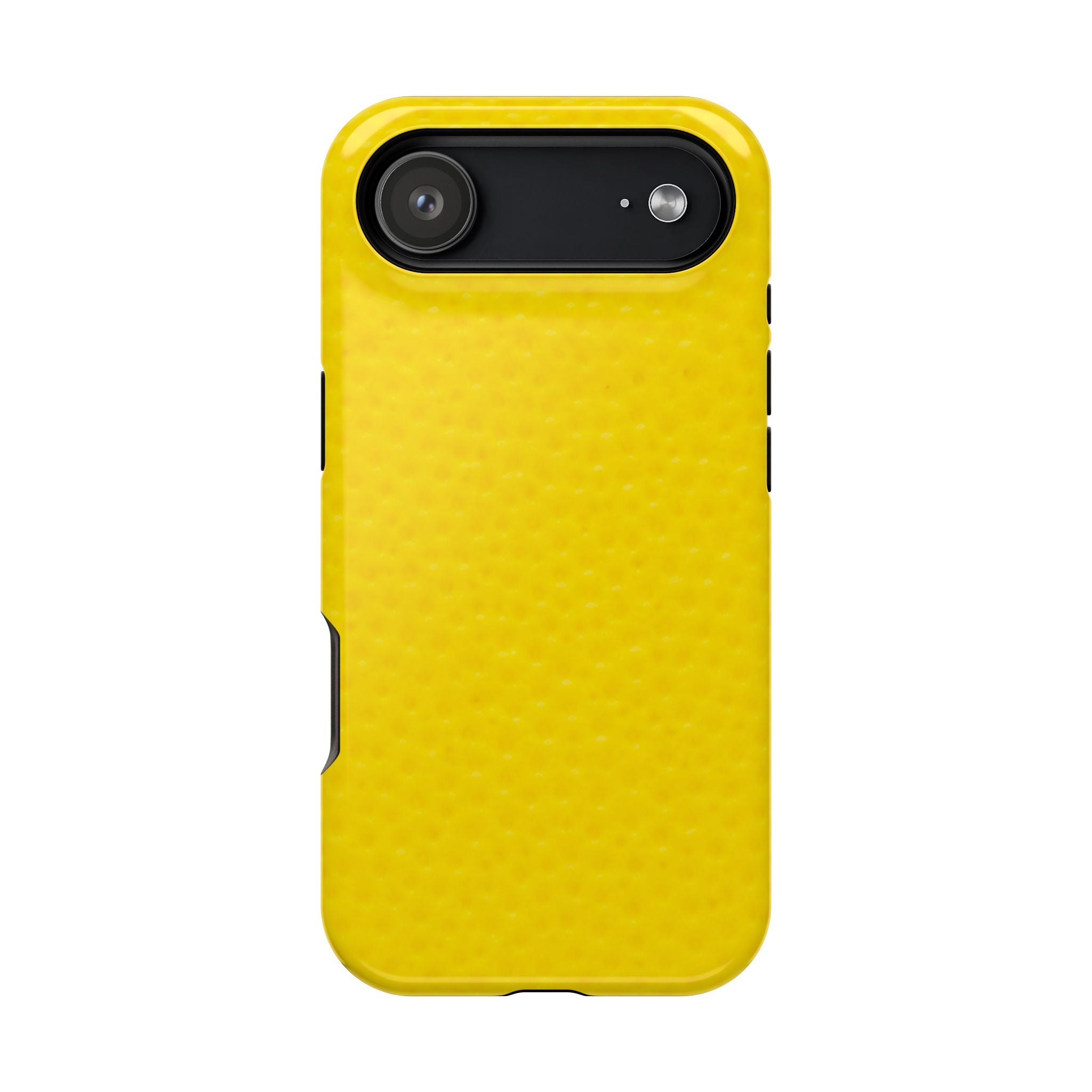 Yellow Magnetic Impact-Resistant Phone Case — Slim Protective iPhone Cover