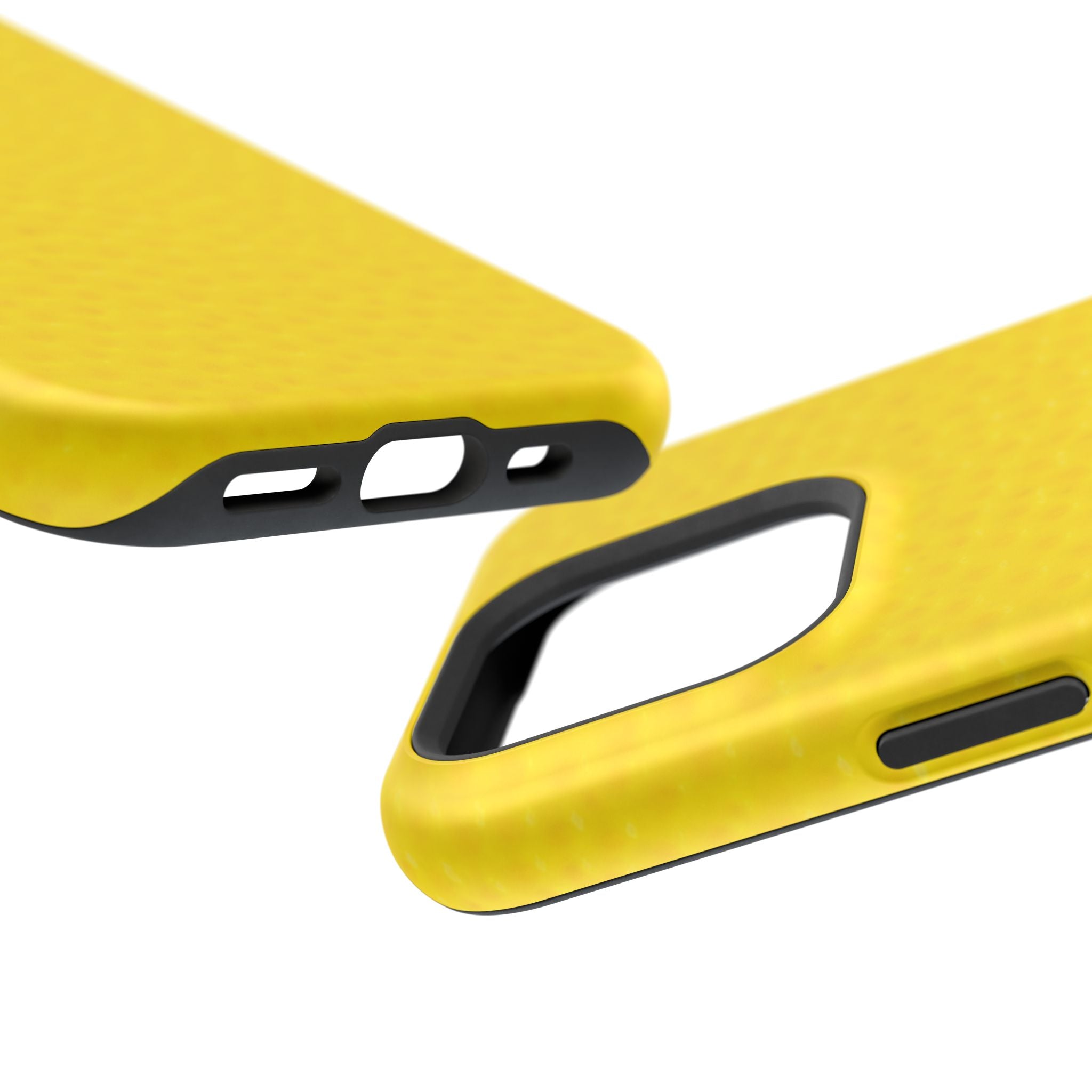Yellow Magnetic Impact-Resistant Phone Case — Slim Protective iPhone Cover