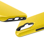 Yellow Magnetic Impact-Resistant Phone Case — Slim Protective iPhone Cover