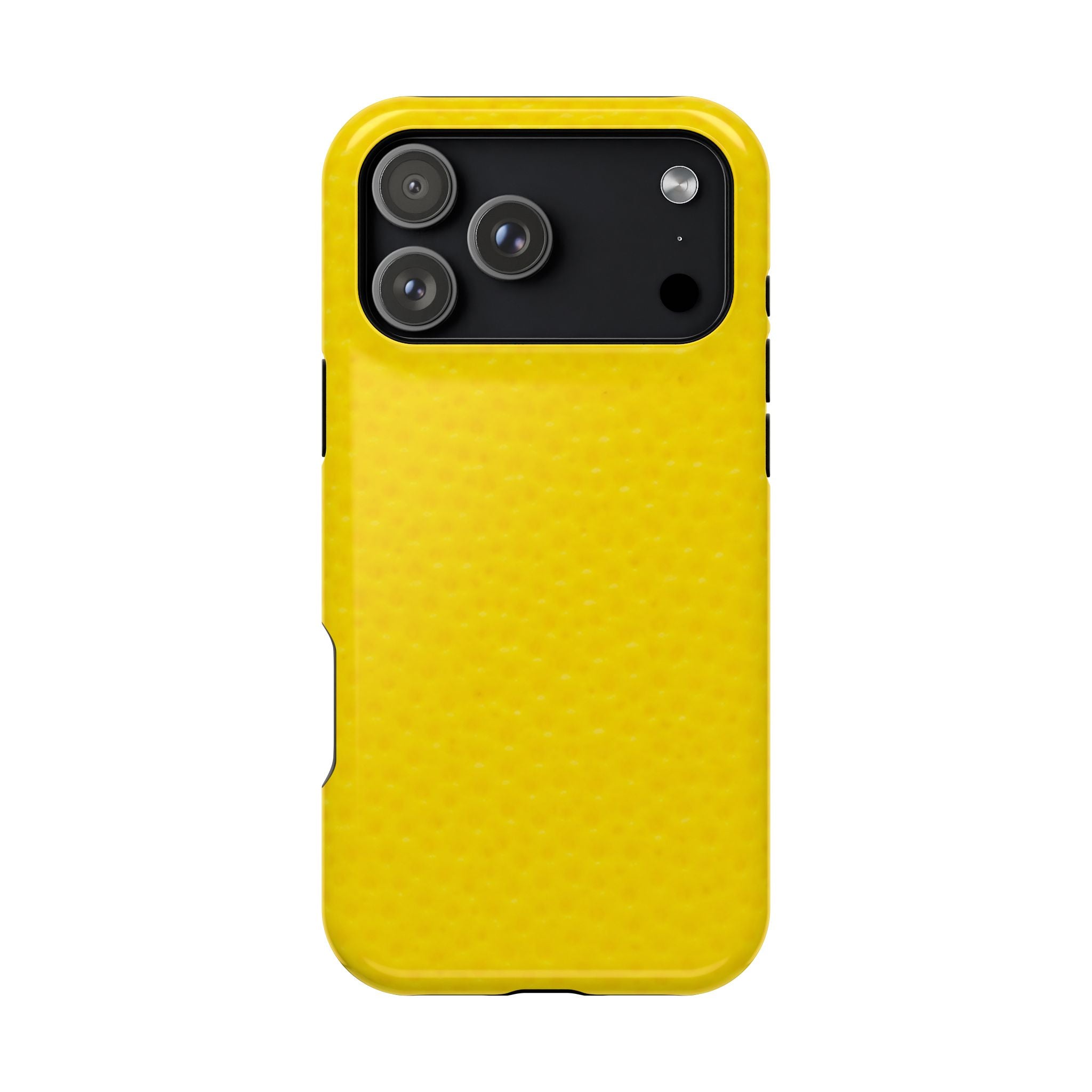 Yellow Magnetic Impact-Resistant Phone Case — Slim Protective iPhone Cover