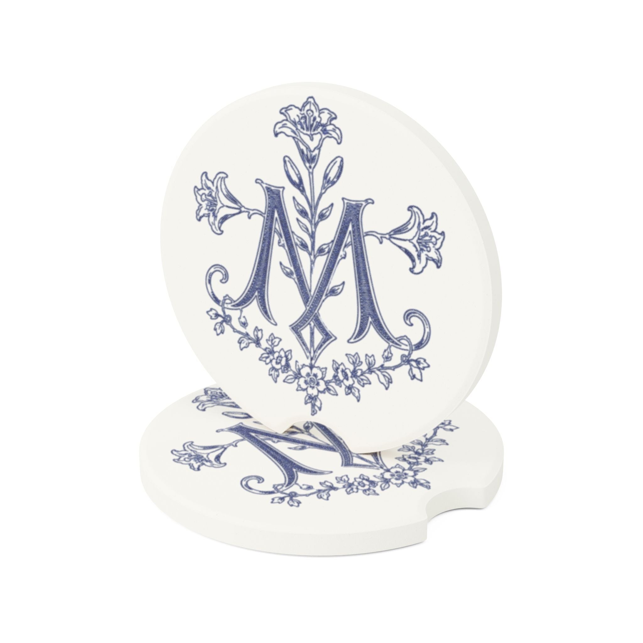 Mary Car Soapstone Coasters