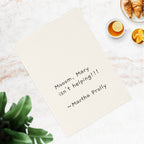 Martha Tea Towel- 100% Cotton