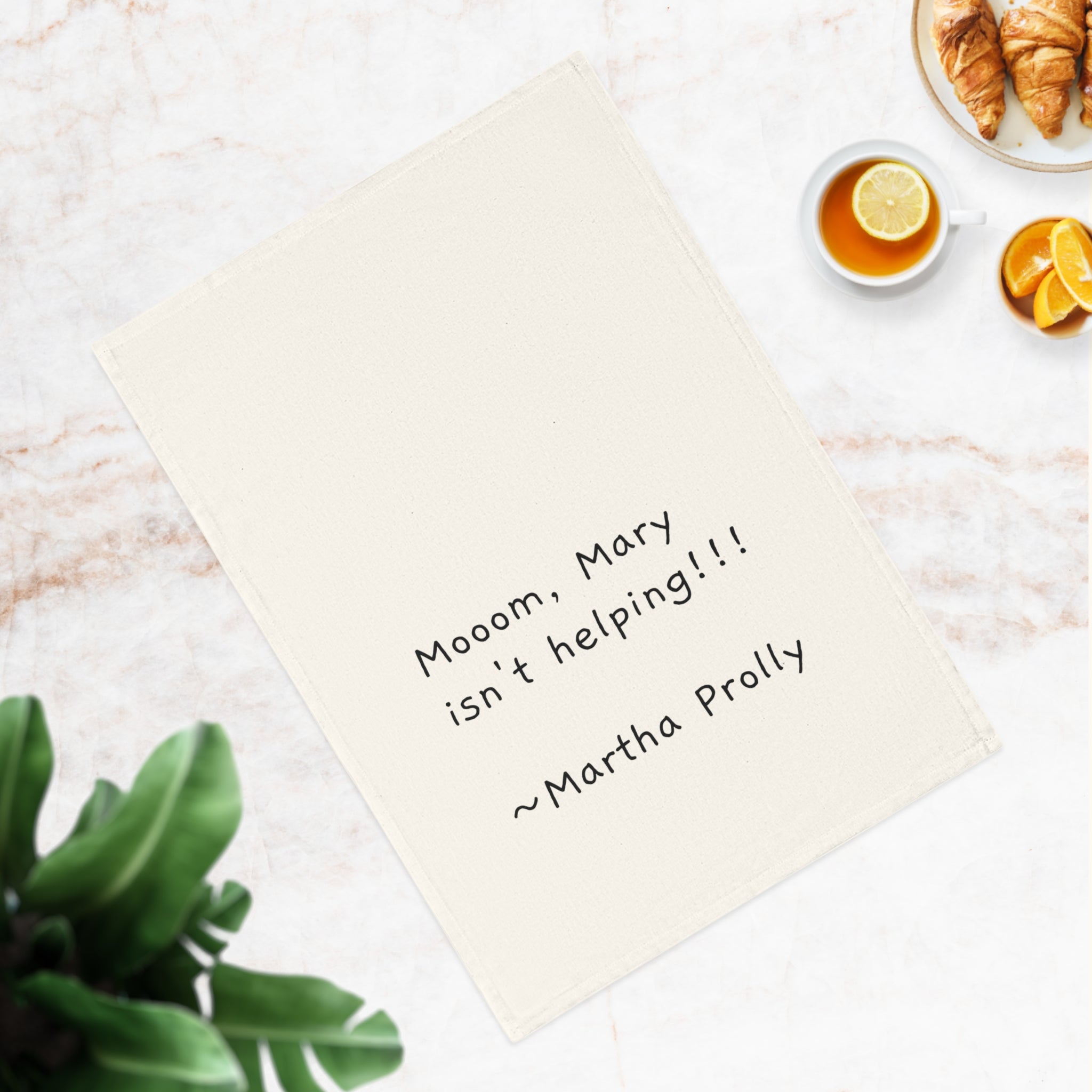 Martha Tea Towel- 100% Cotton