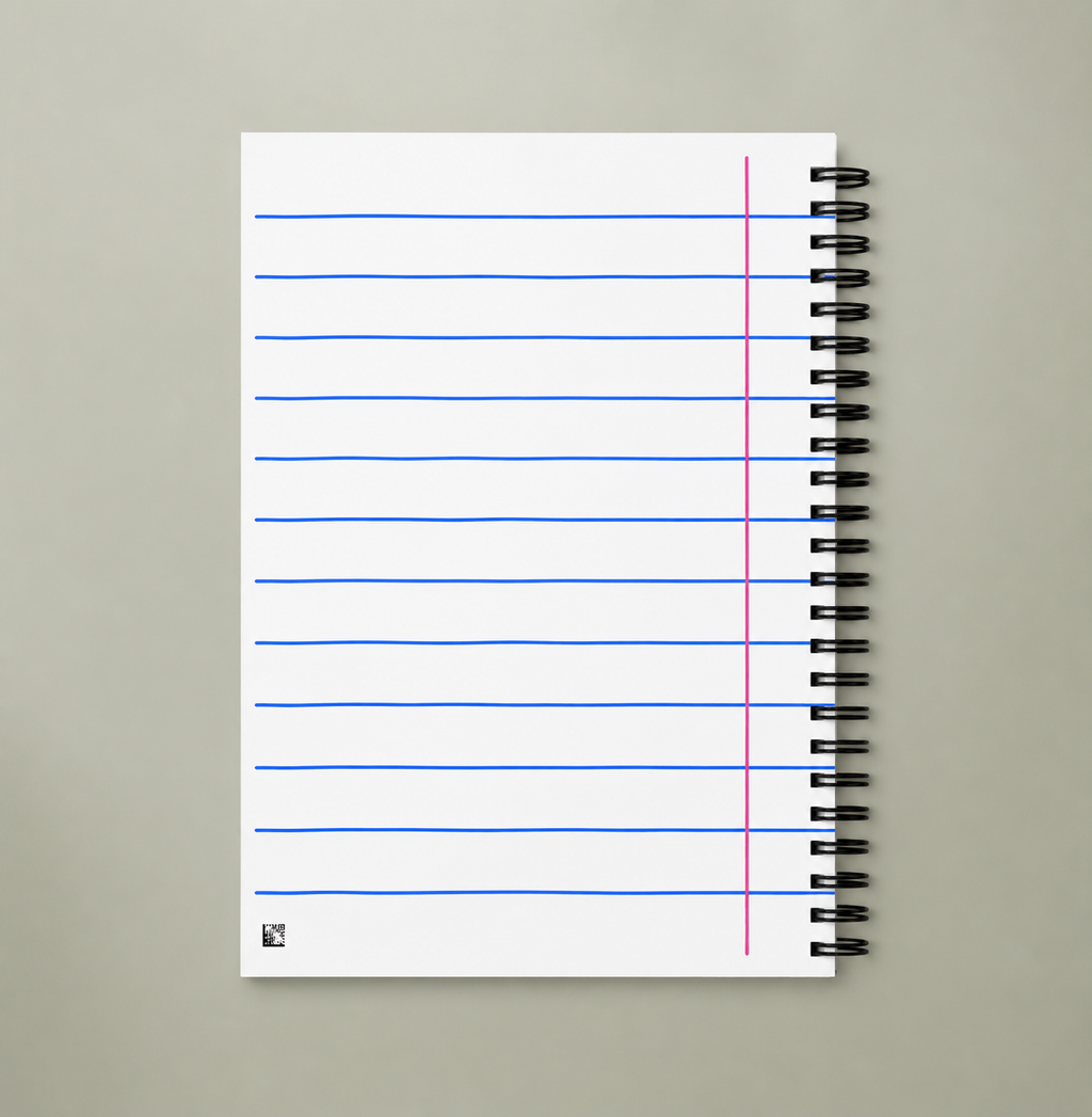 Dear God Journal — Spiral Dotted Notebook