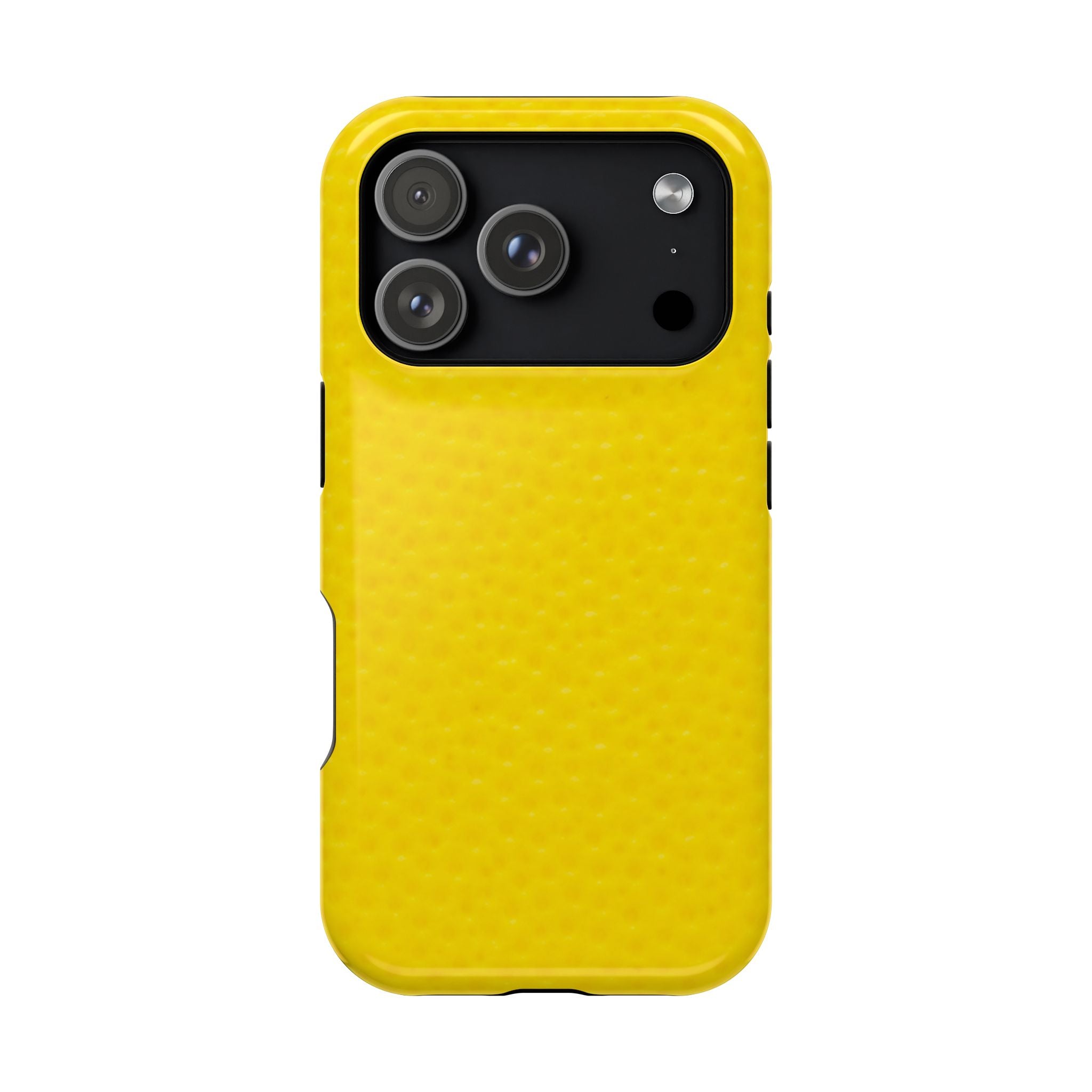 Yellow Magnetic Impact-Resistant Phone Case — Slim Protective iPhone Cover