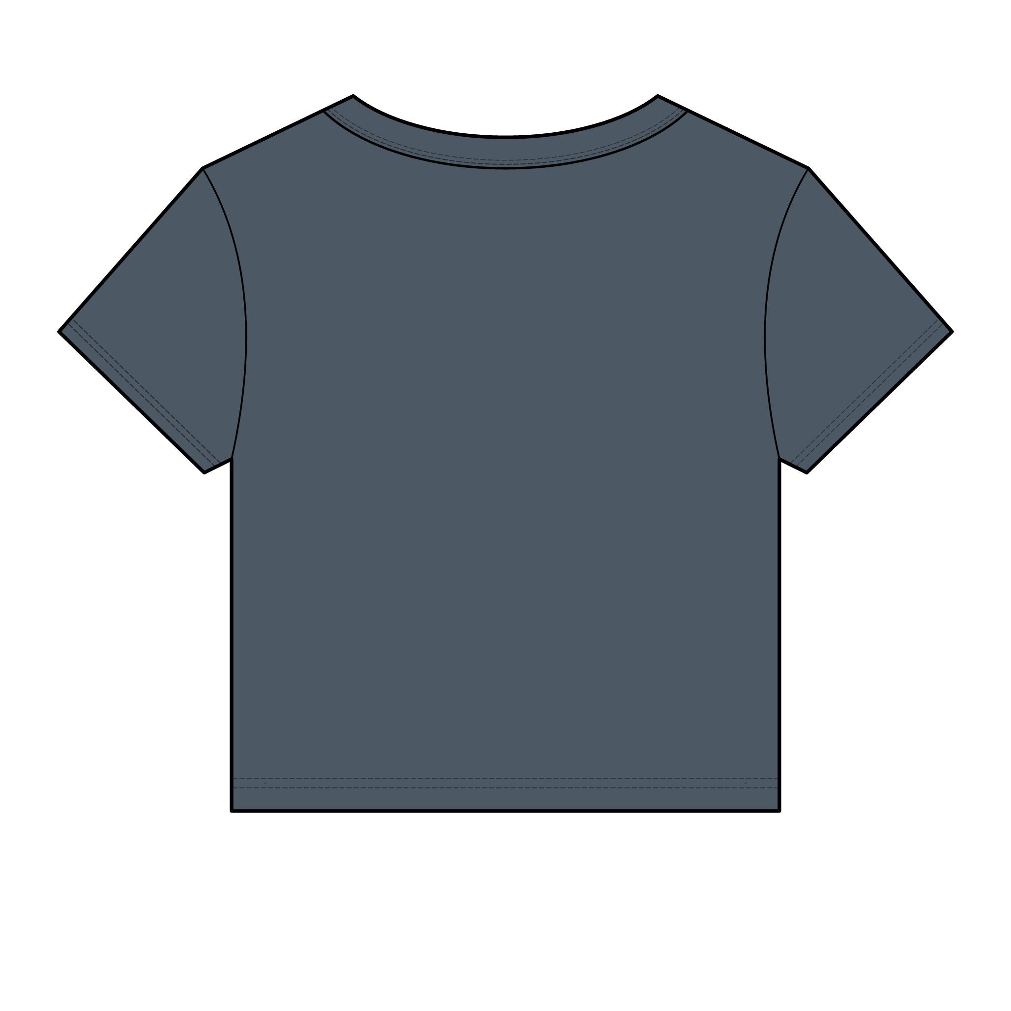 Mary Micro Rib Baby Tee