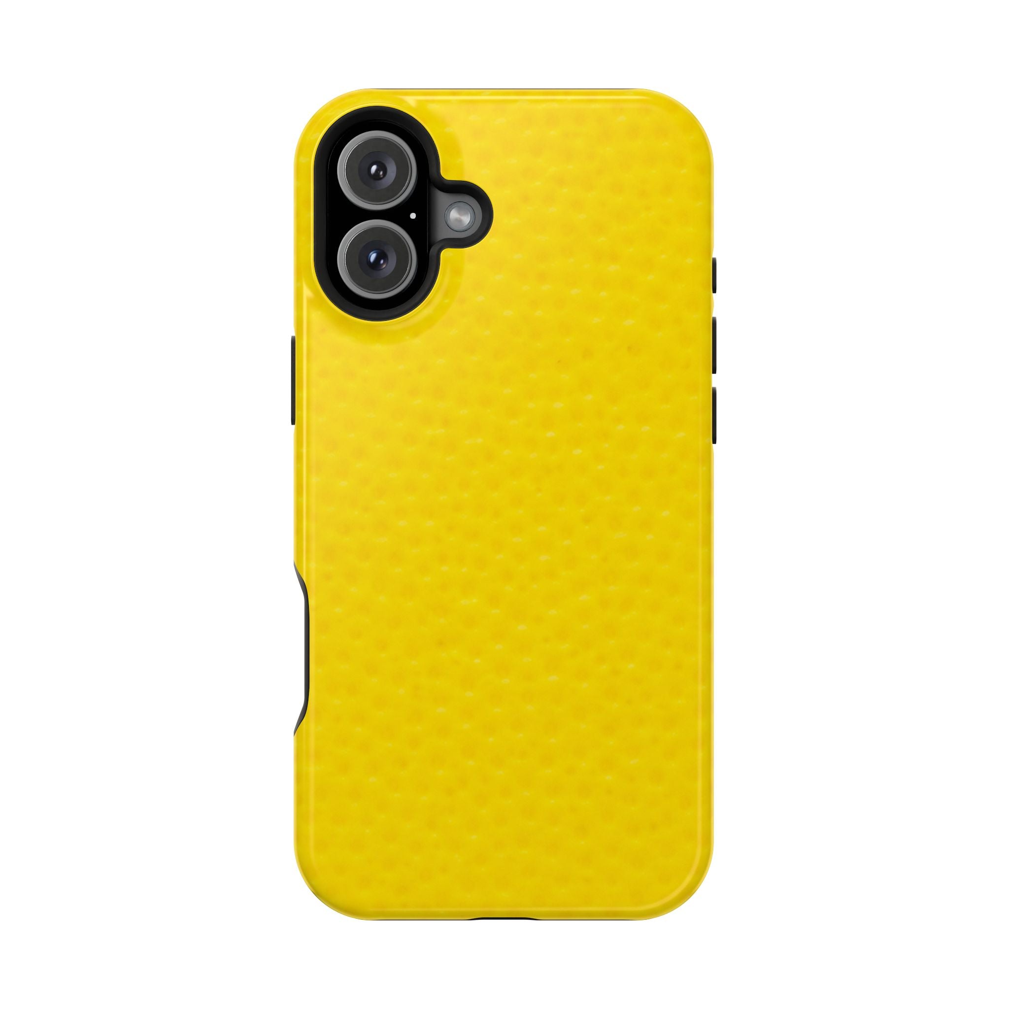 Yellow Magnetic Impact-Resistant Phone Case — Slim Protective iPhone Cover