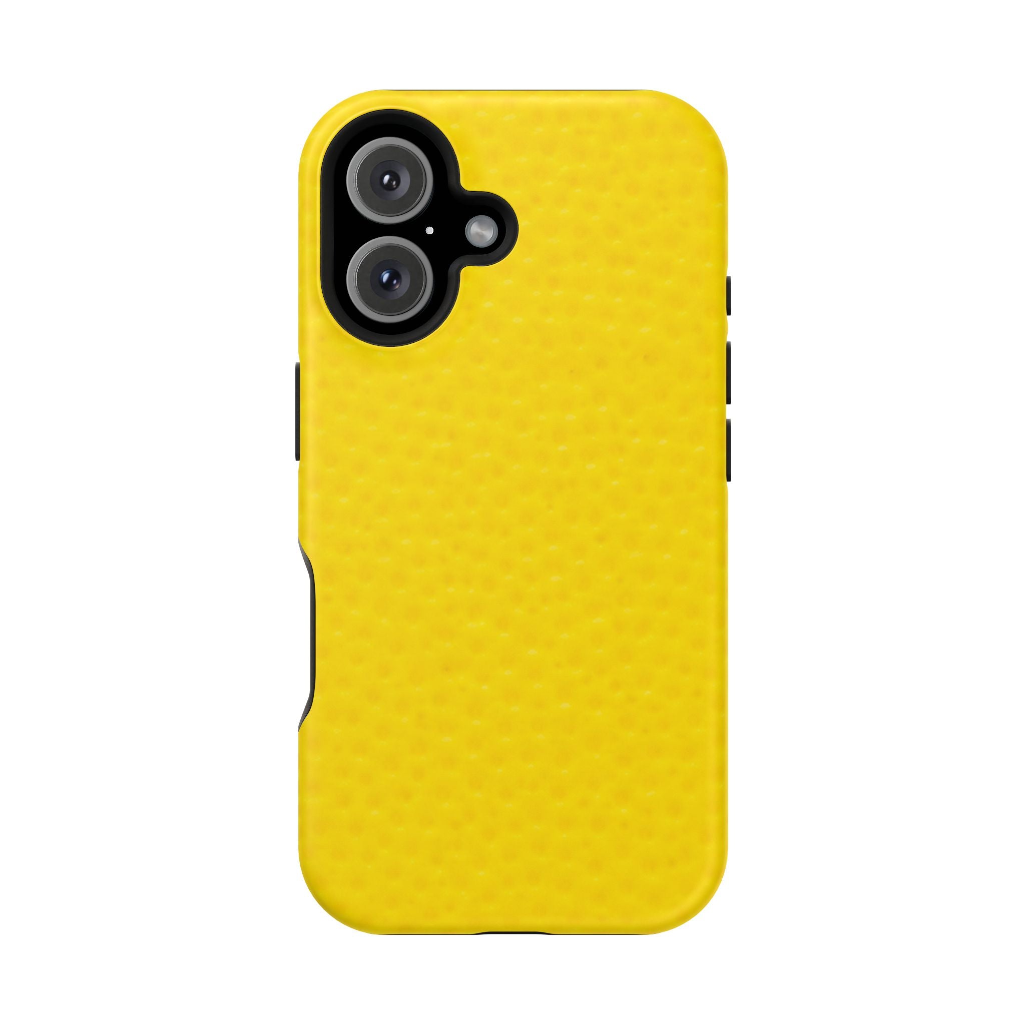 Yellow Magnetic Impact-Resistant Phone Case — Slim Protective iPhone Cover