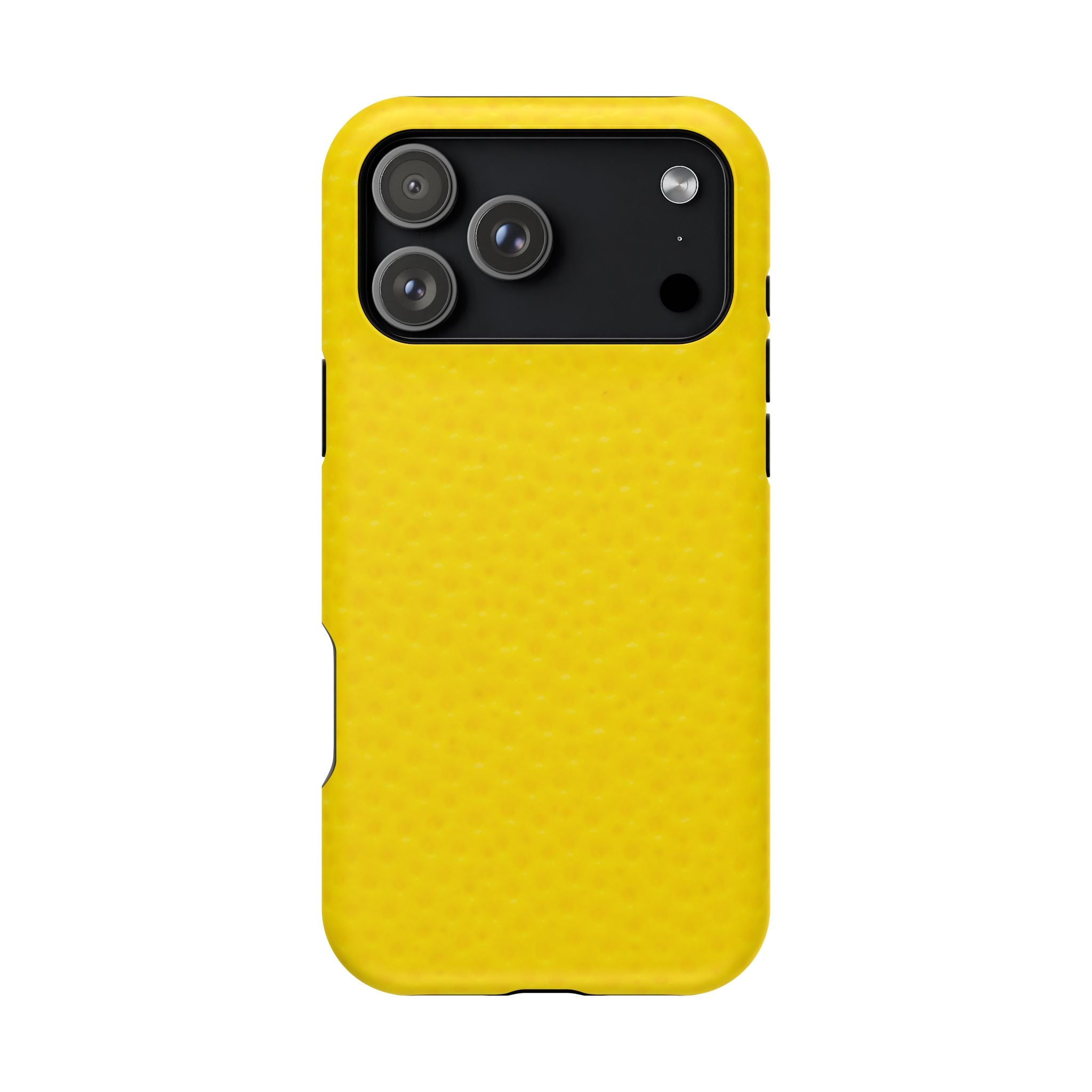 Yellow Magnetic Impact-Resistant Phone Case — Slim Protective iPhone Cover