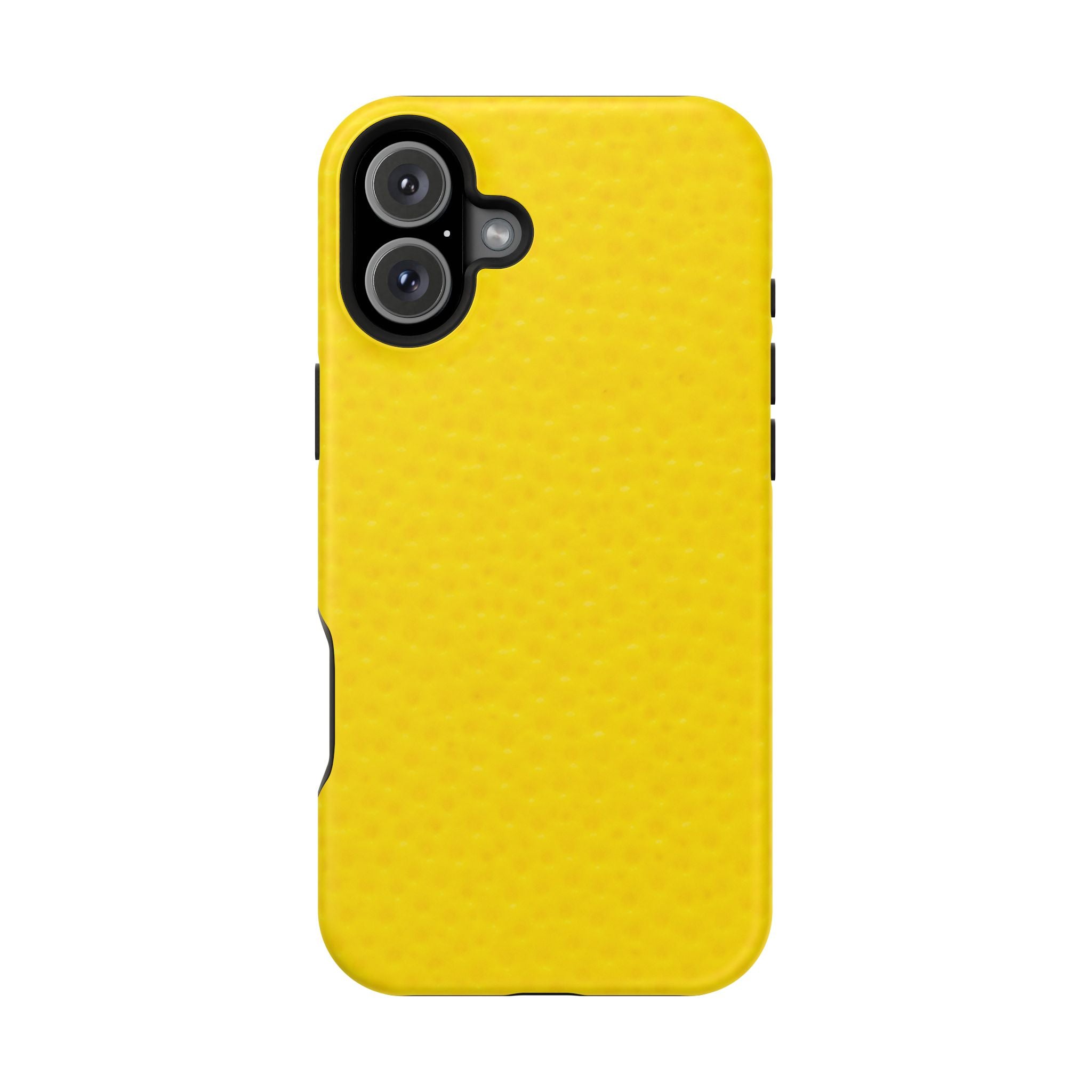Yellow Magnetic Impact-Resistant Phone Case — Slim Protective iPhone Cover