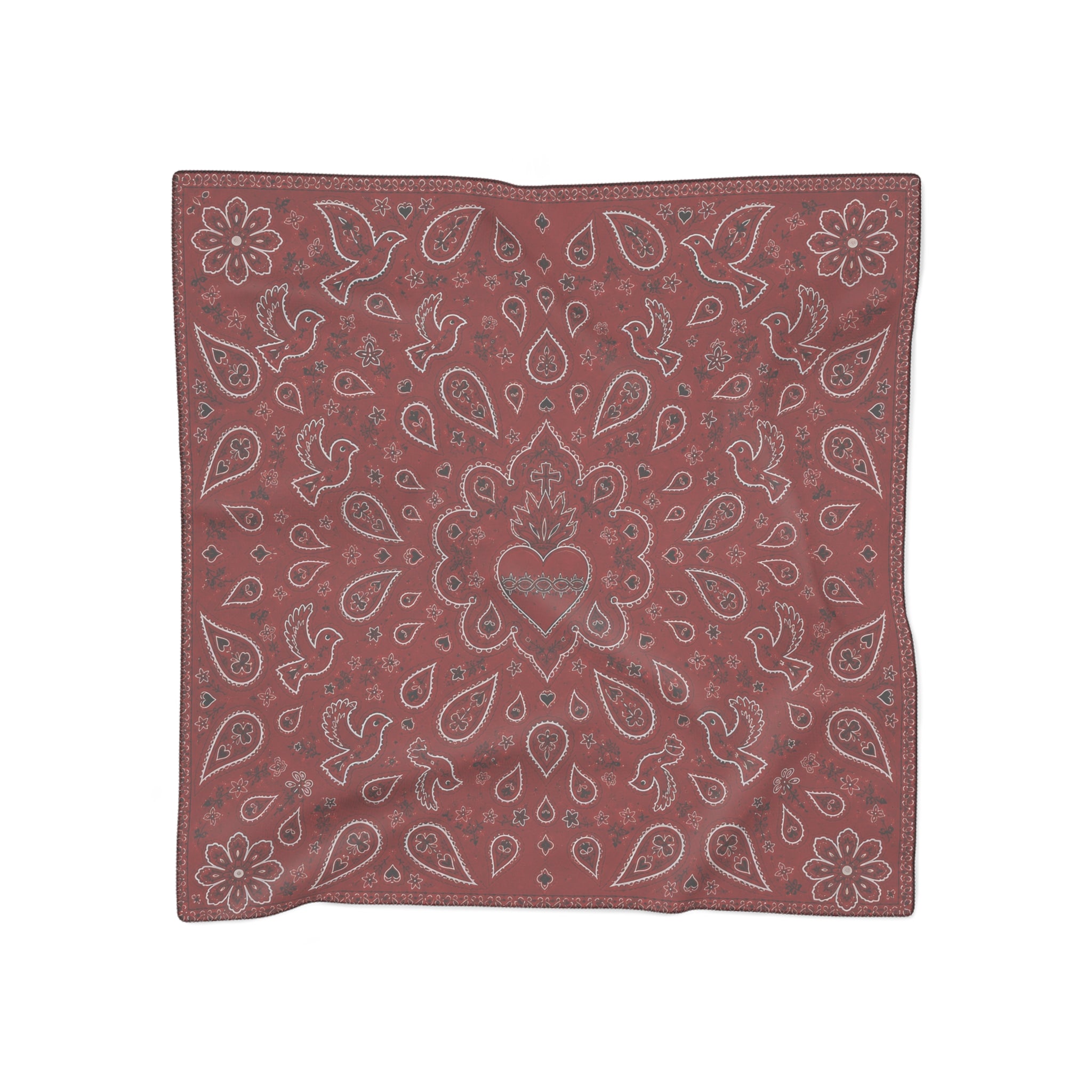 Sacred Heart Bandana Scarf
