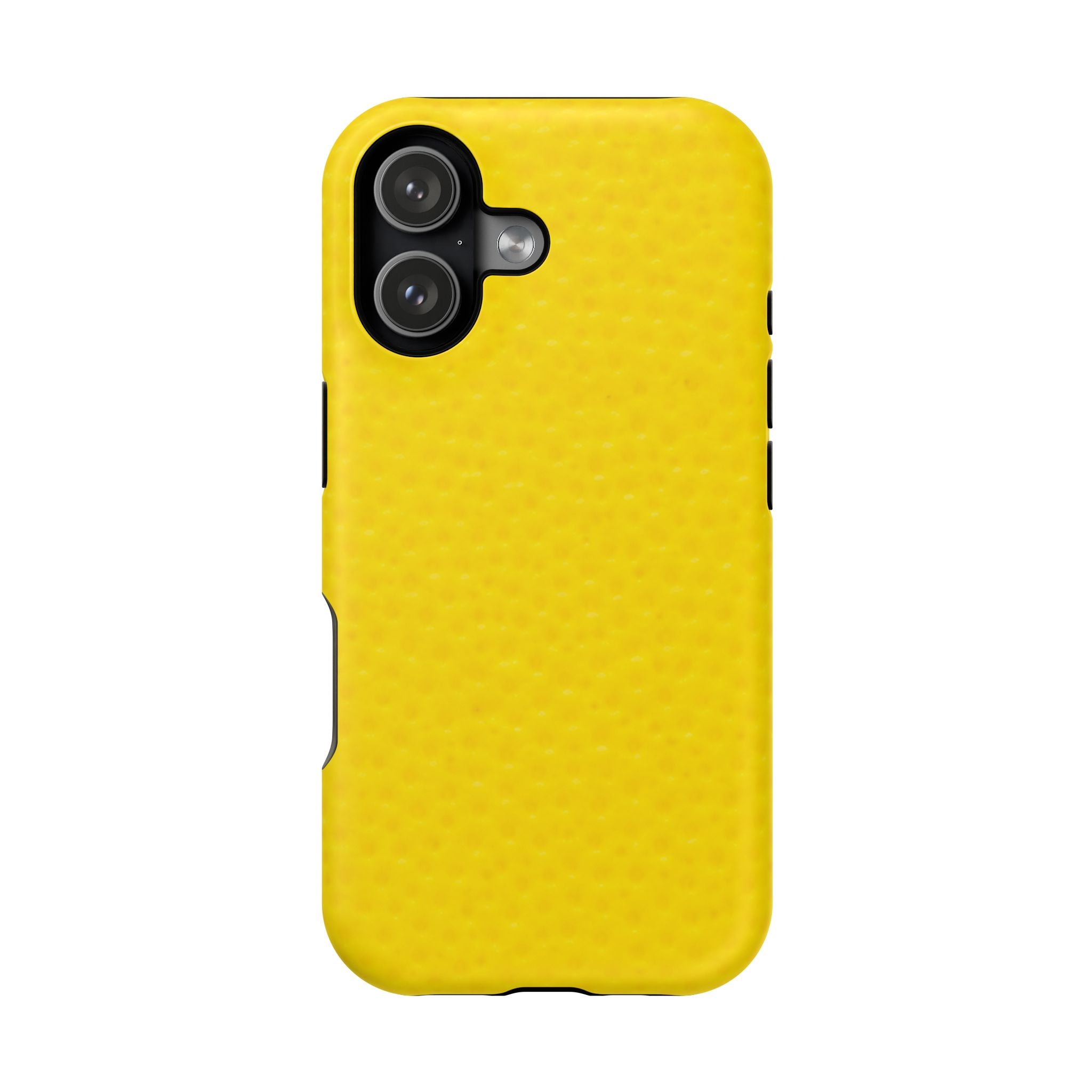 Yellow Magnetic Impact-Resistant Phone Case — Slim Protective iPhone Cover