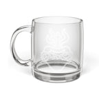 Glass Coffee Mug, 12.25oz (Engraving)