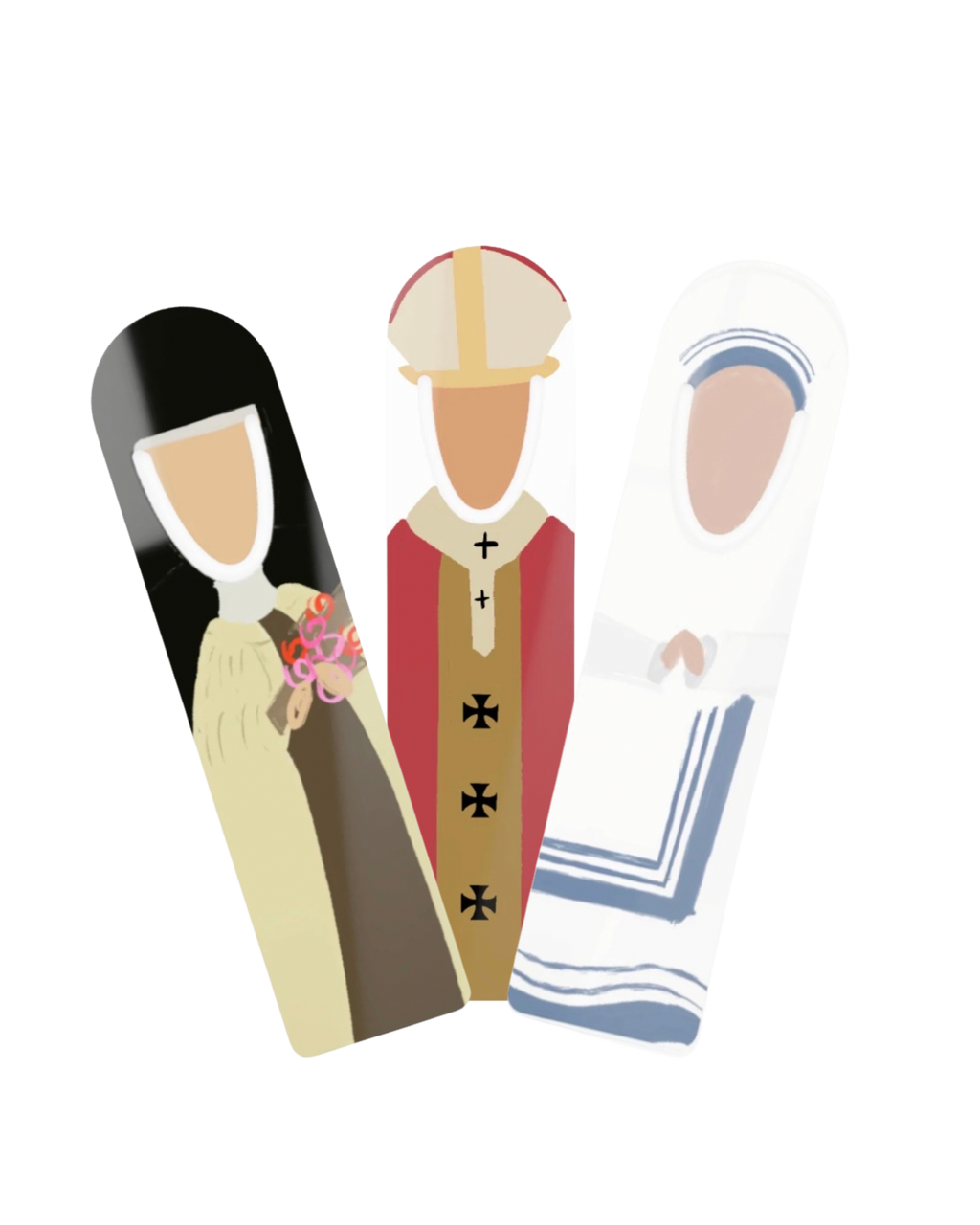Saint Metal Bookmarks