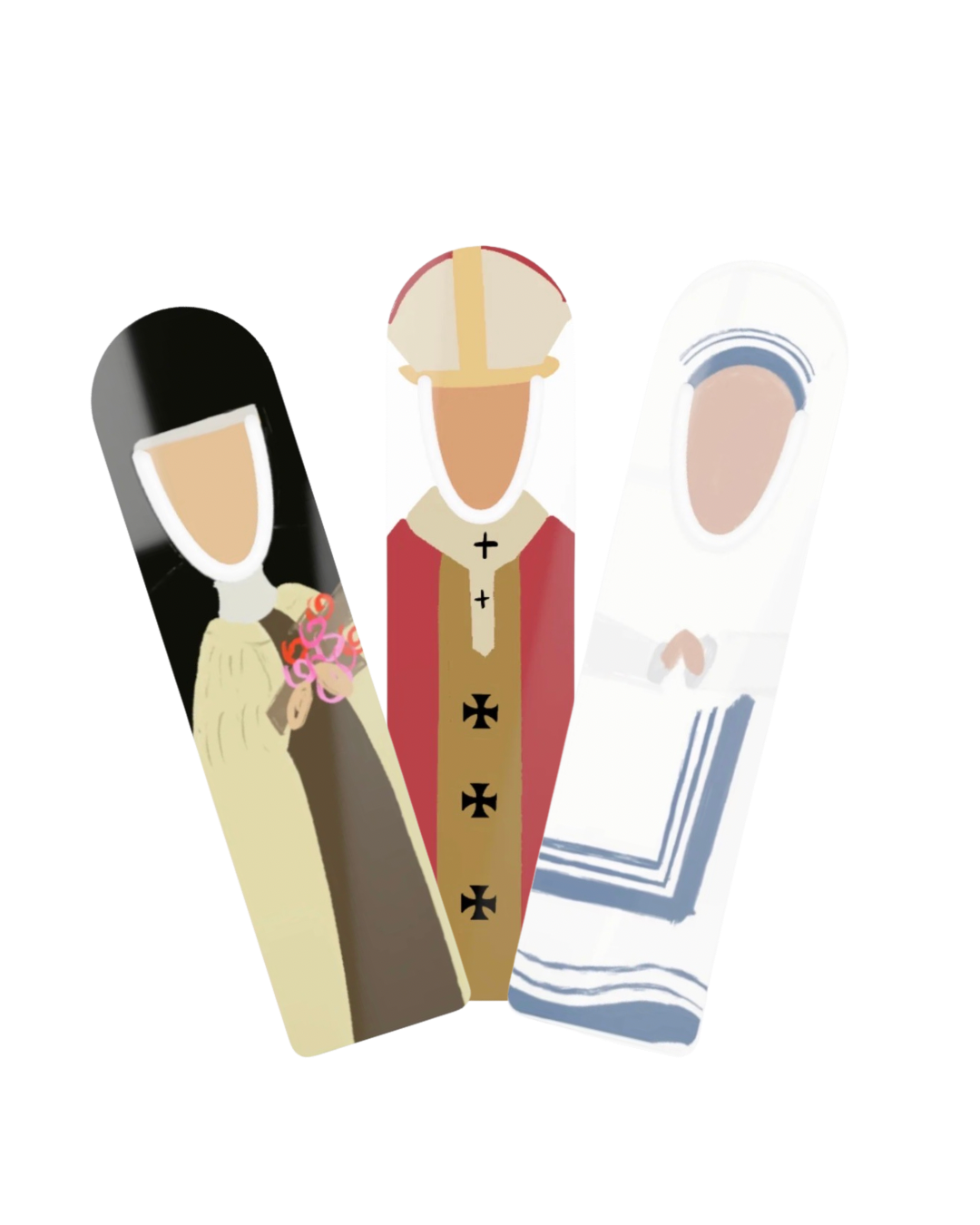 Saint Metal Bookmarks